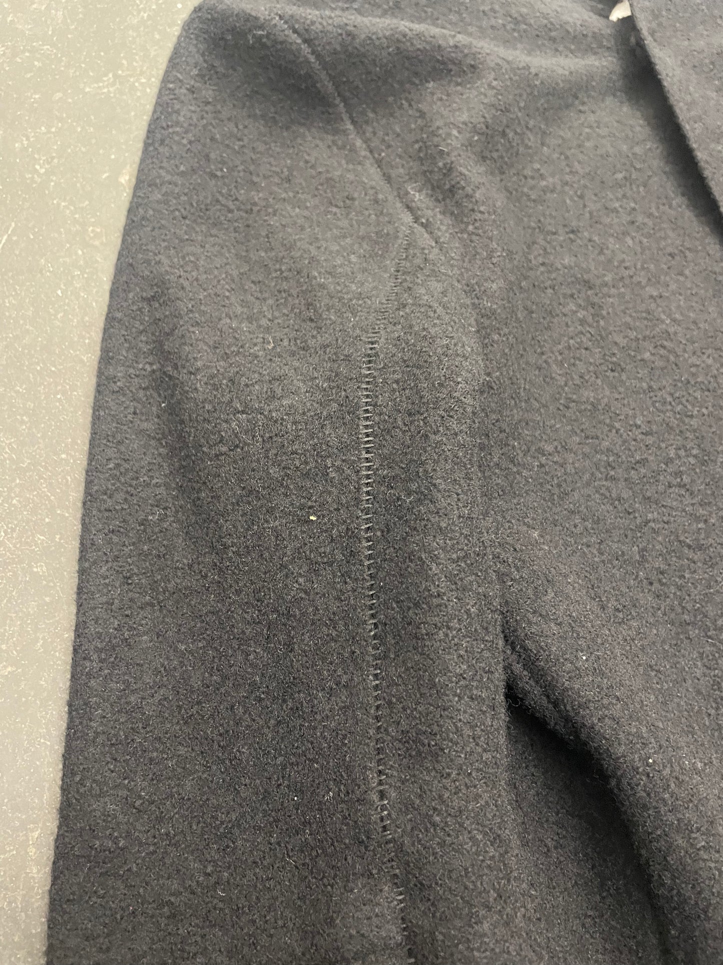 Gene Par Yukio Mishiba Overlock Wool Coat