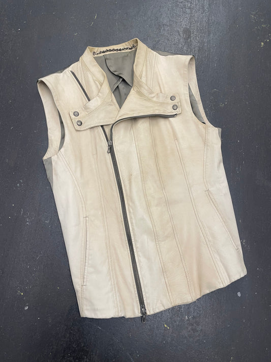 Julius Convertible Leather Vest