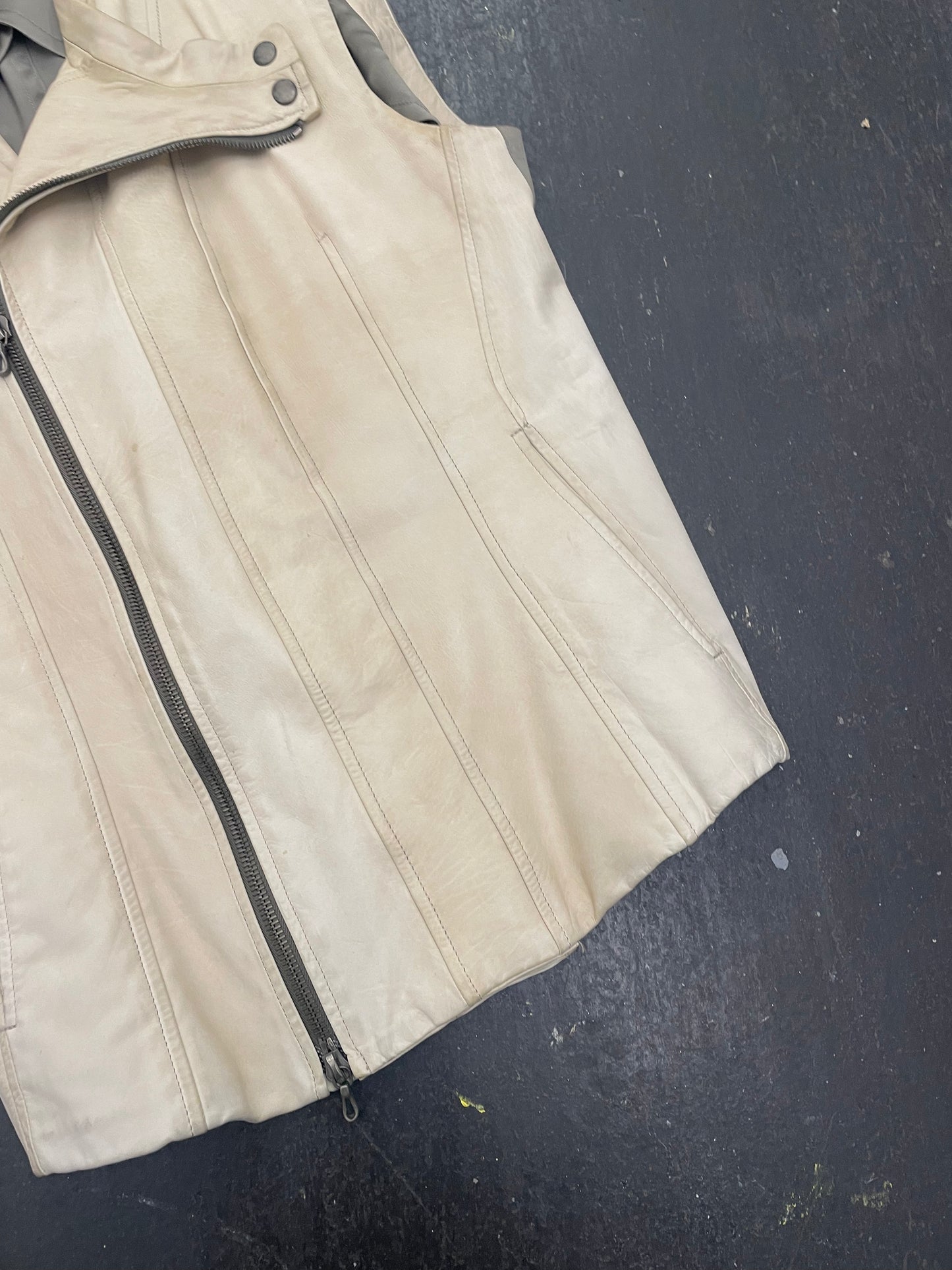 Julius Convertible Leather Vest