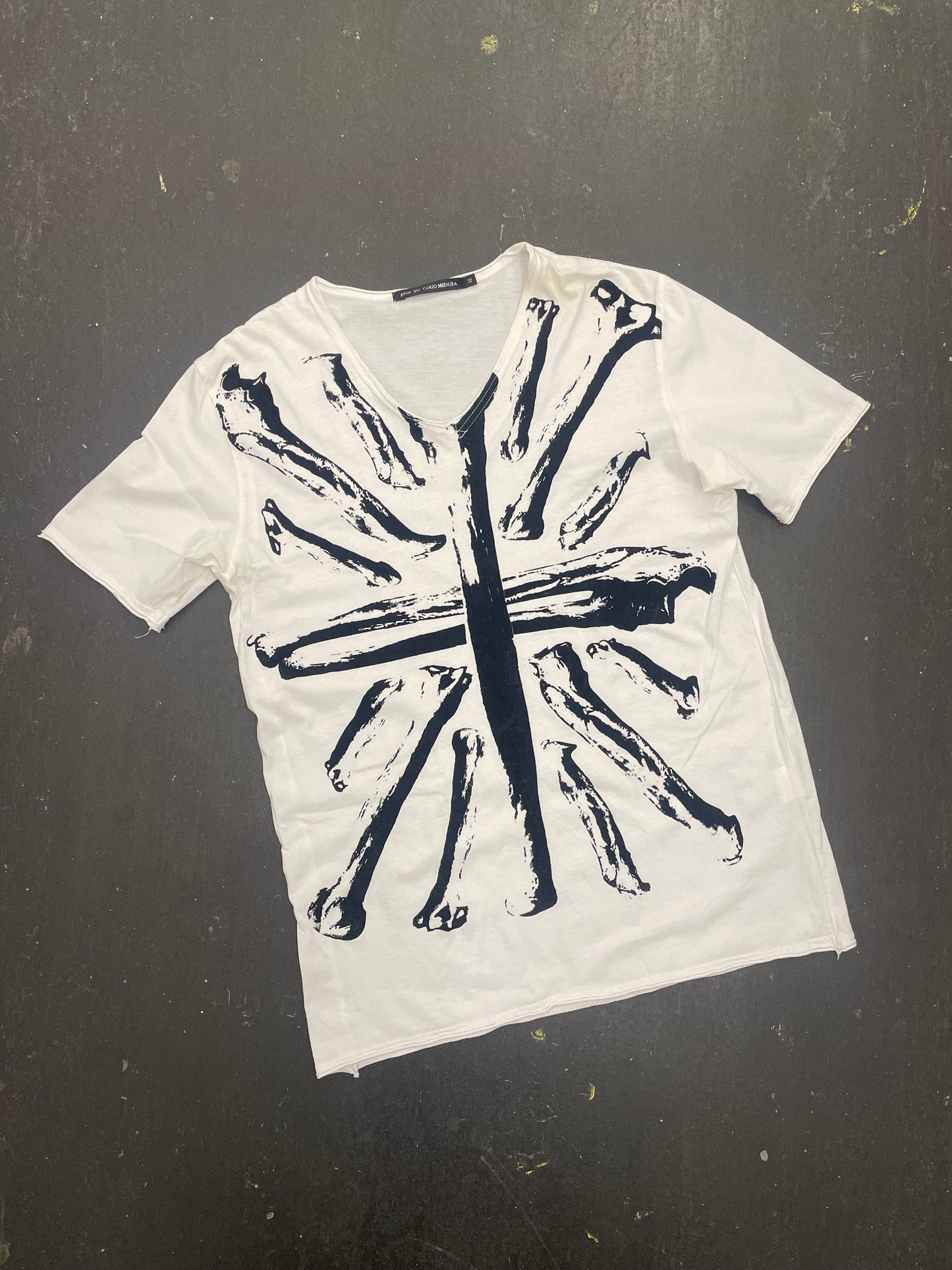 Gene Par Yukio Mishiba Bone Union Jack Tee