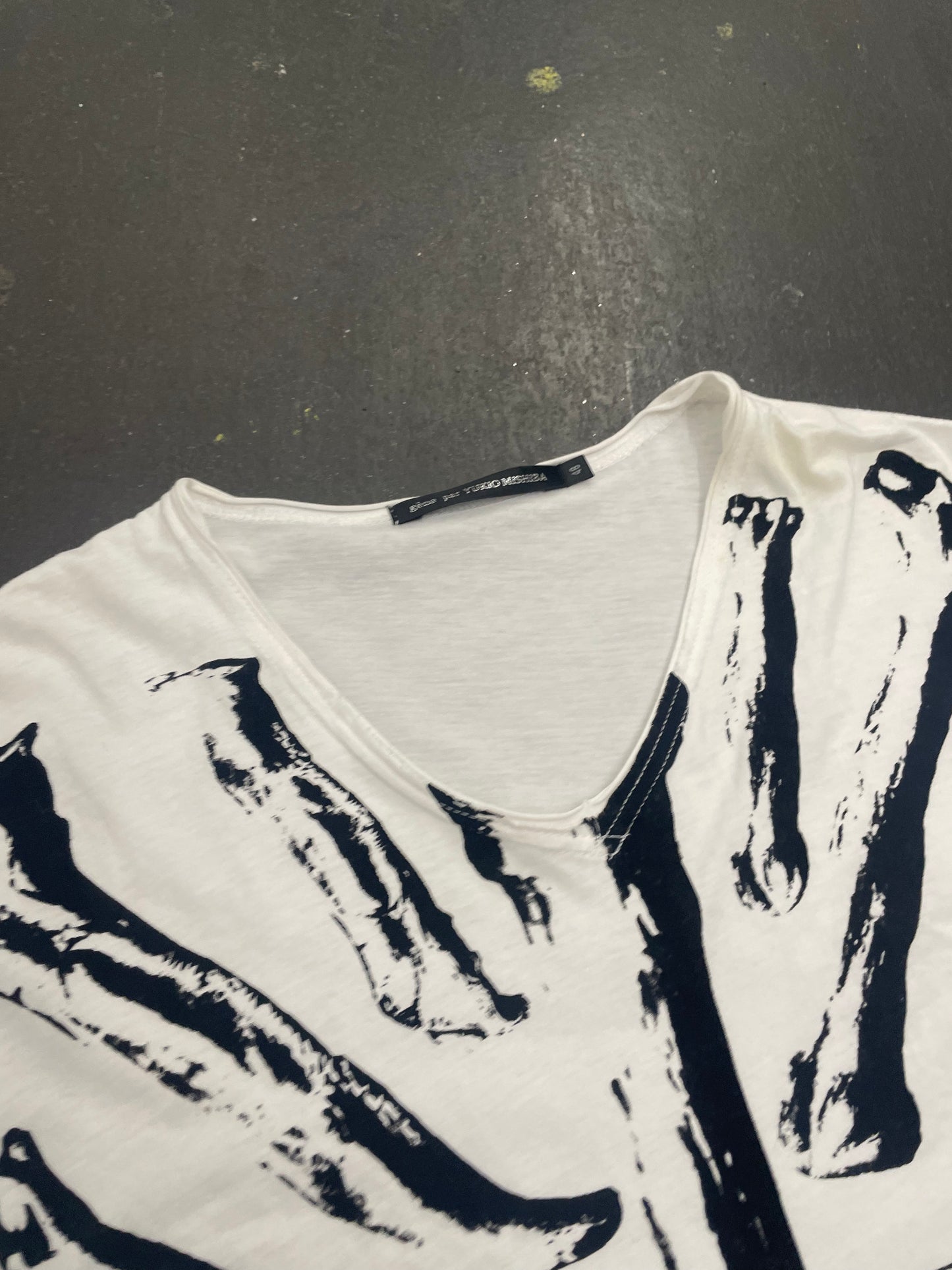 Gene Par Yukio Mishiba Bone Union Jack Tee