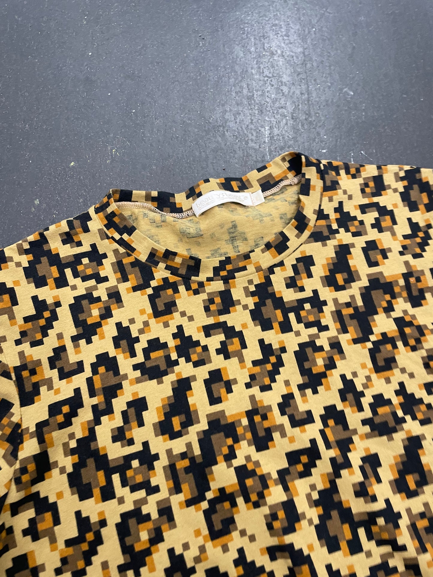 beauty:beast digi leopard tee