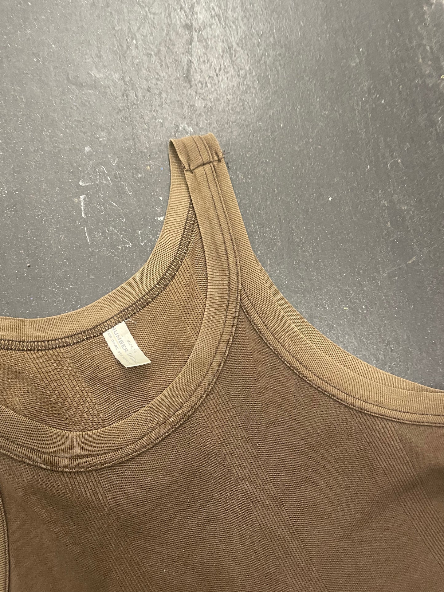 Number (N)ine Stretch Tank
