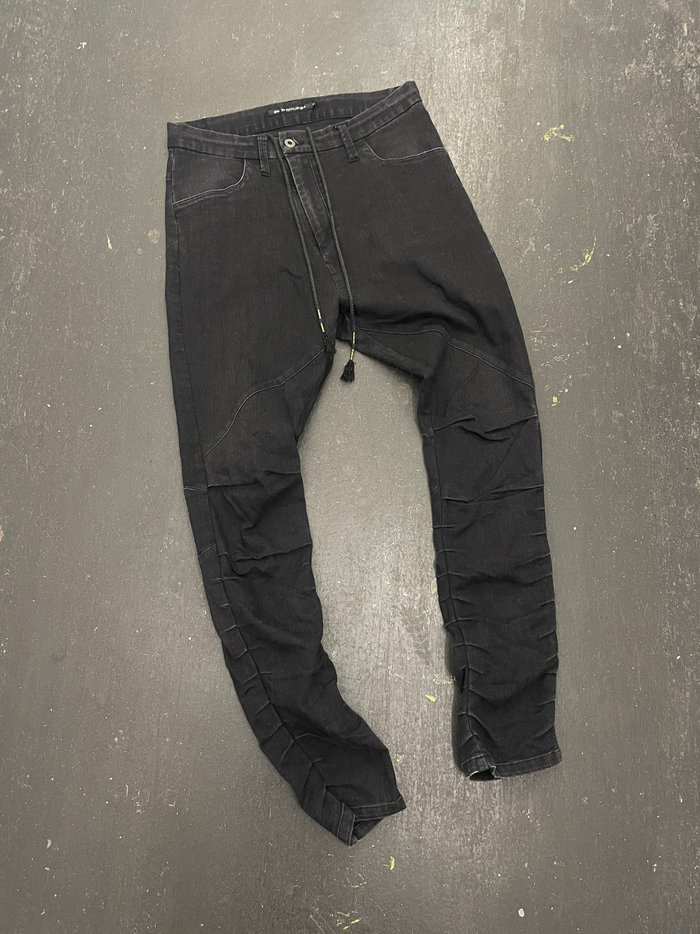 Gene Par Yukio Mishiba Pinch Pleated Jeans