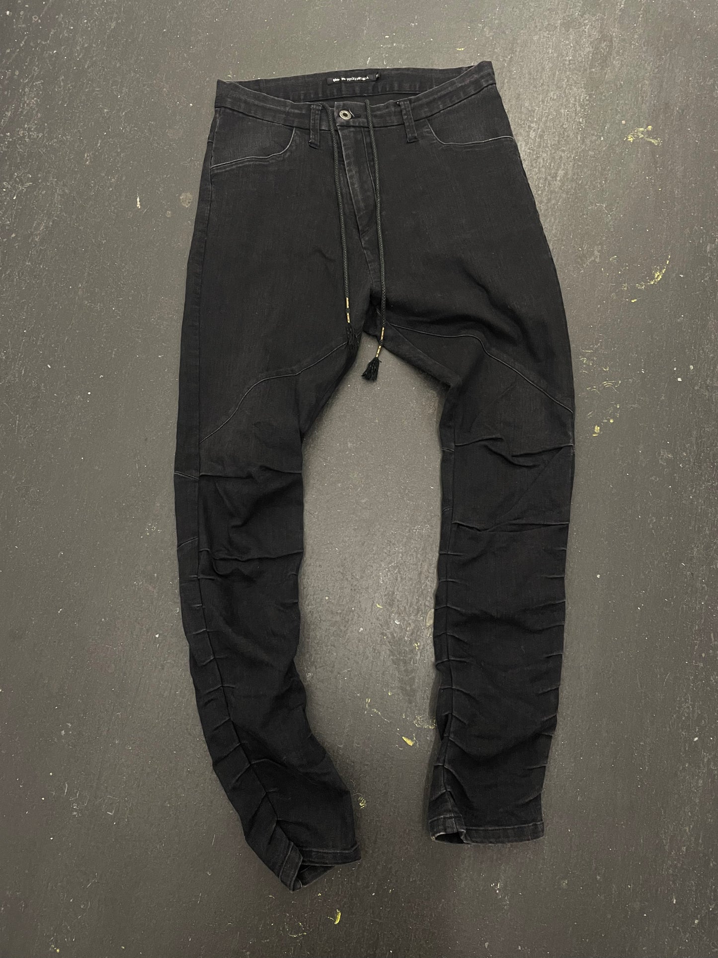 Gene Par Yukio Mishiba Pinch Pleated Jeans