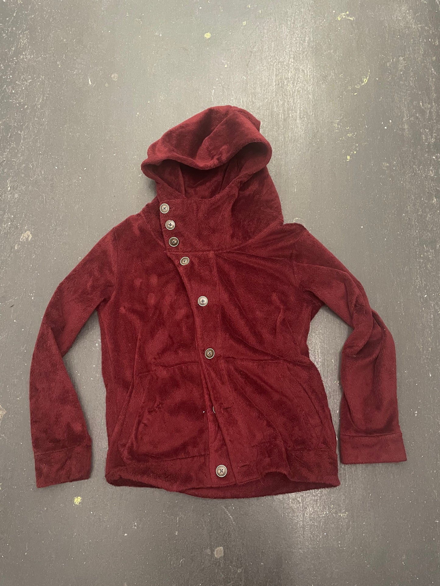 PPFM Asymmetric Hooded Fleece
