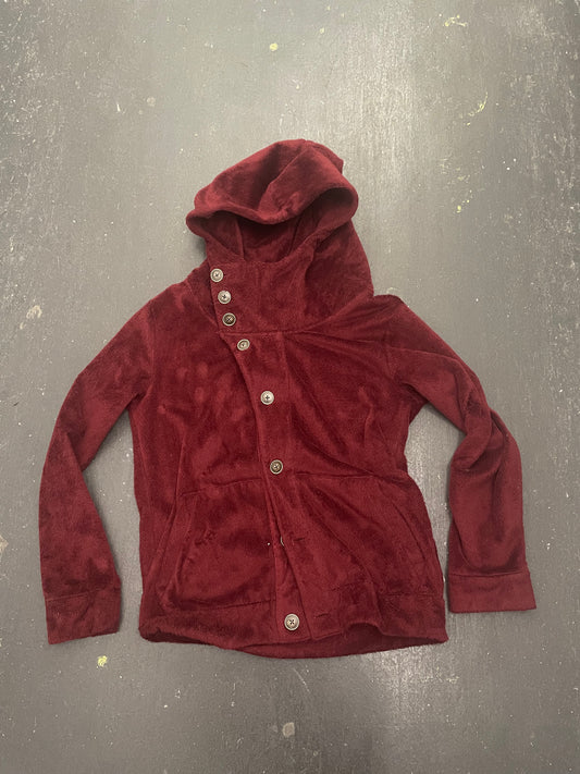 PPFM Asymmetric Hooded Fleece
