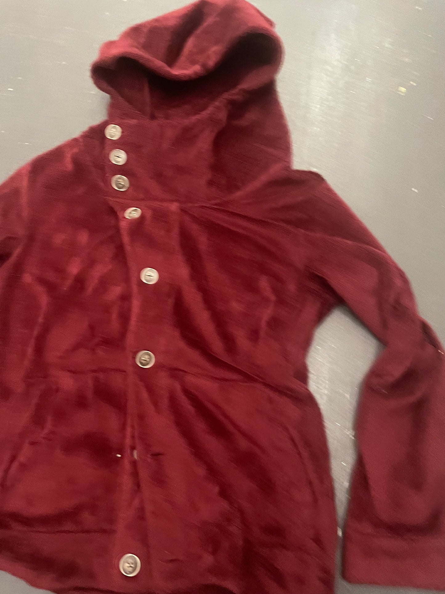 PPFM Asymmetric Hooded Fleece