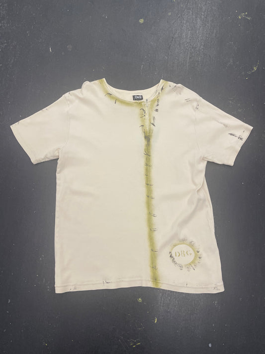 Dolce & Gabbana Trompe Loeuil Zip Tee
