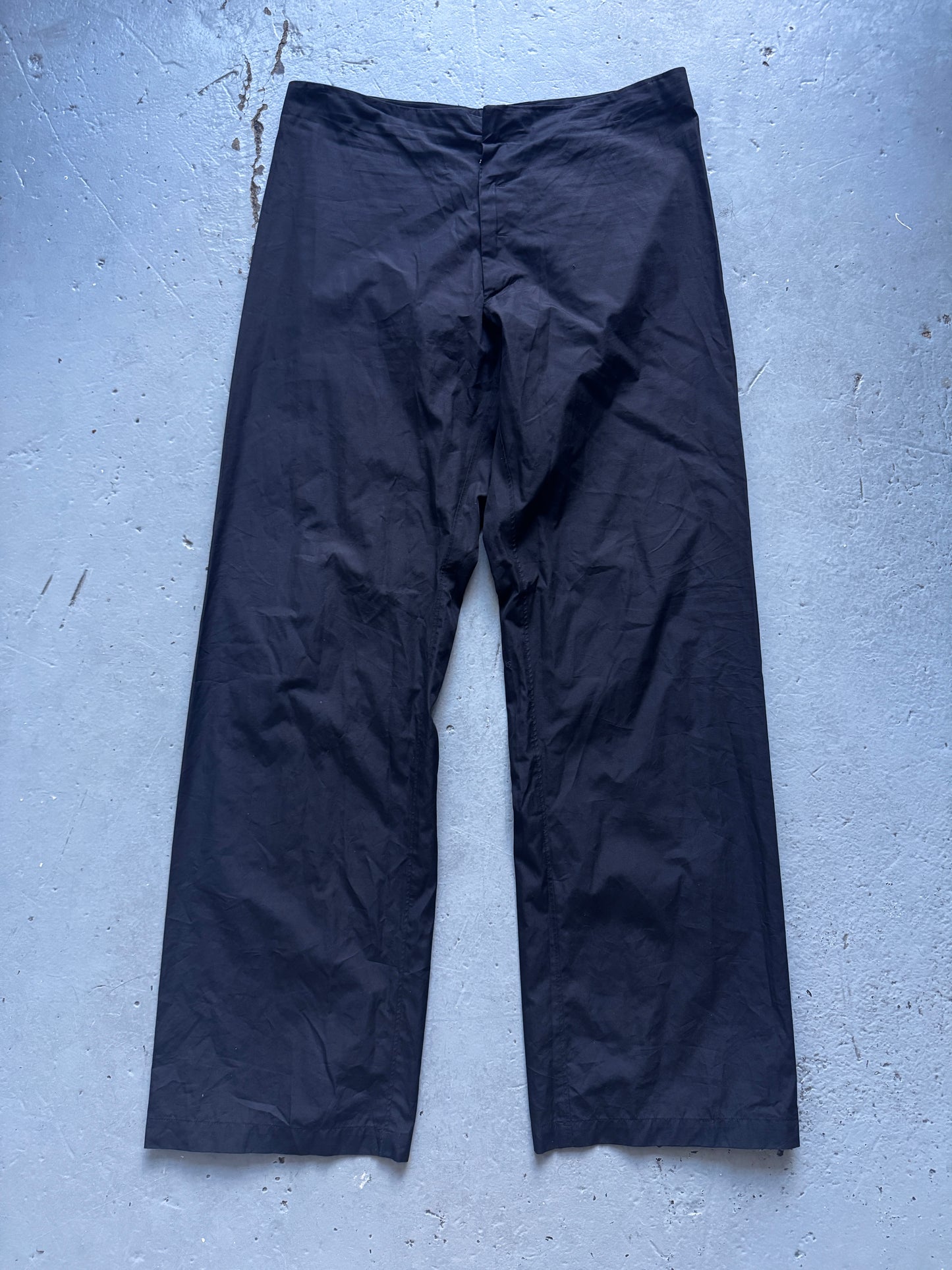 jean paul gaultier wide suit pant 35