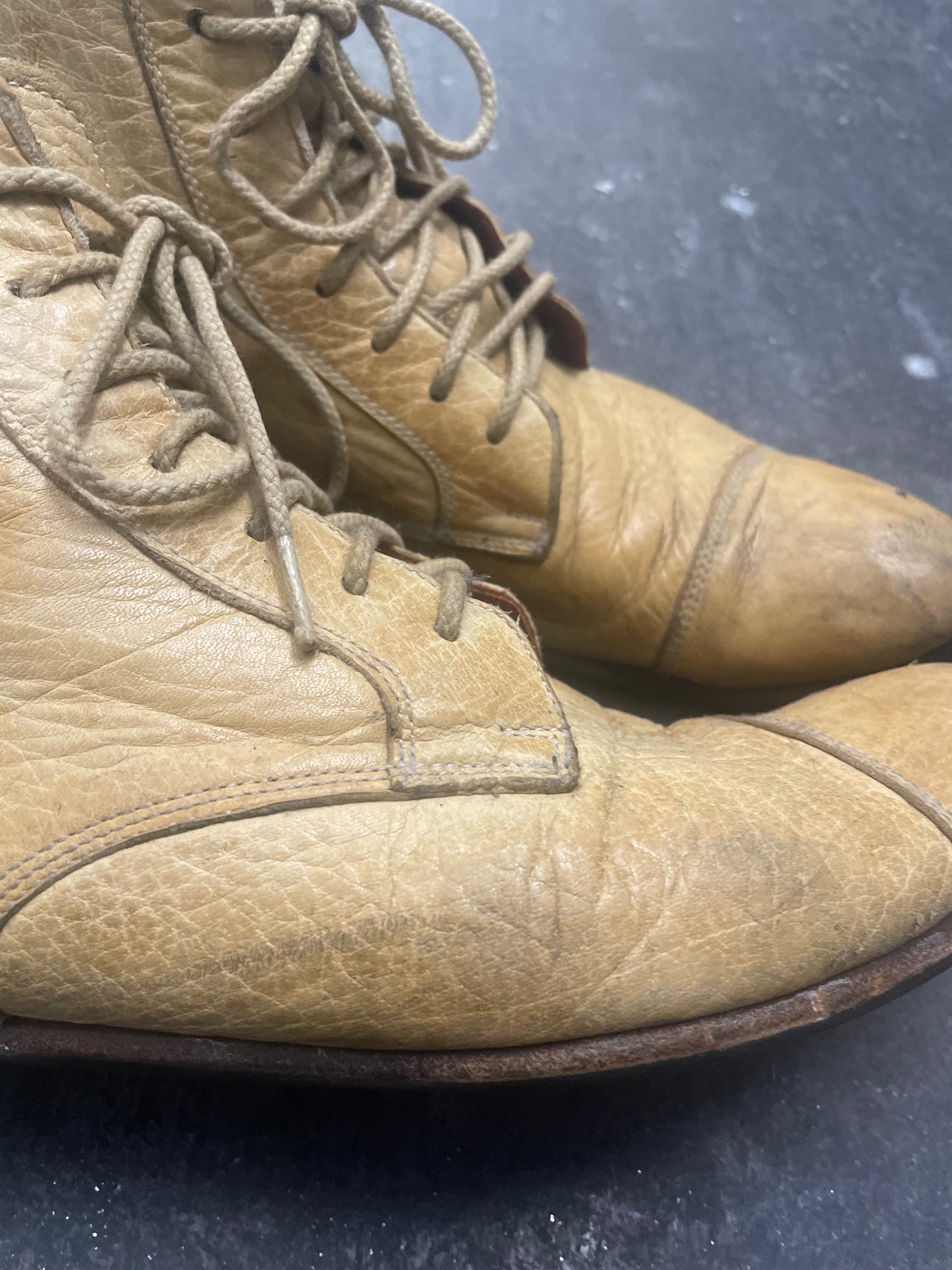 Mihara Yasuhiro Aged Leather Boots