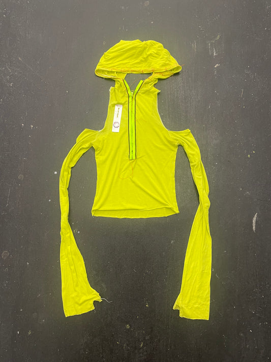 Nazifa Begum 2 Way Cutout Glove Hoodie