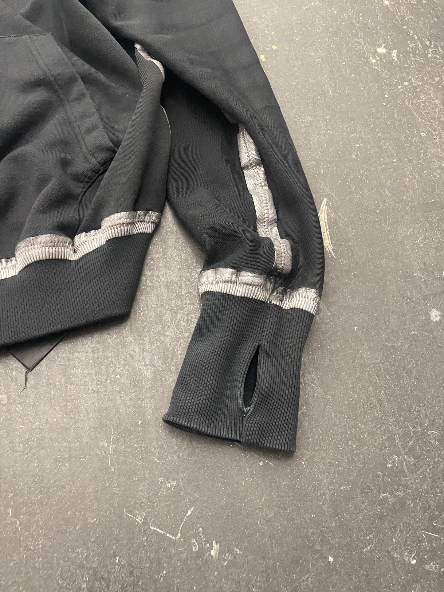 Isaac Sellam Overlocked Tape Seam Gimp Hoodie