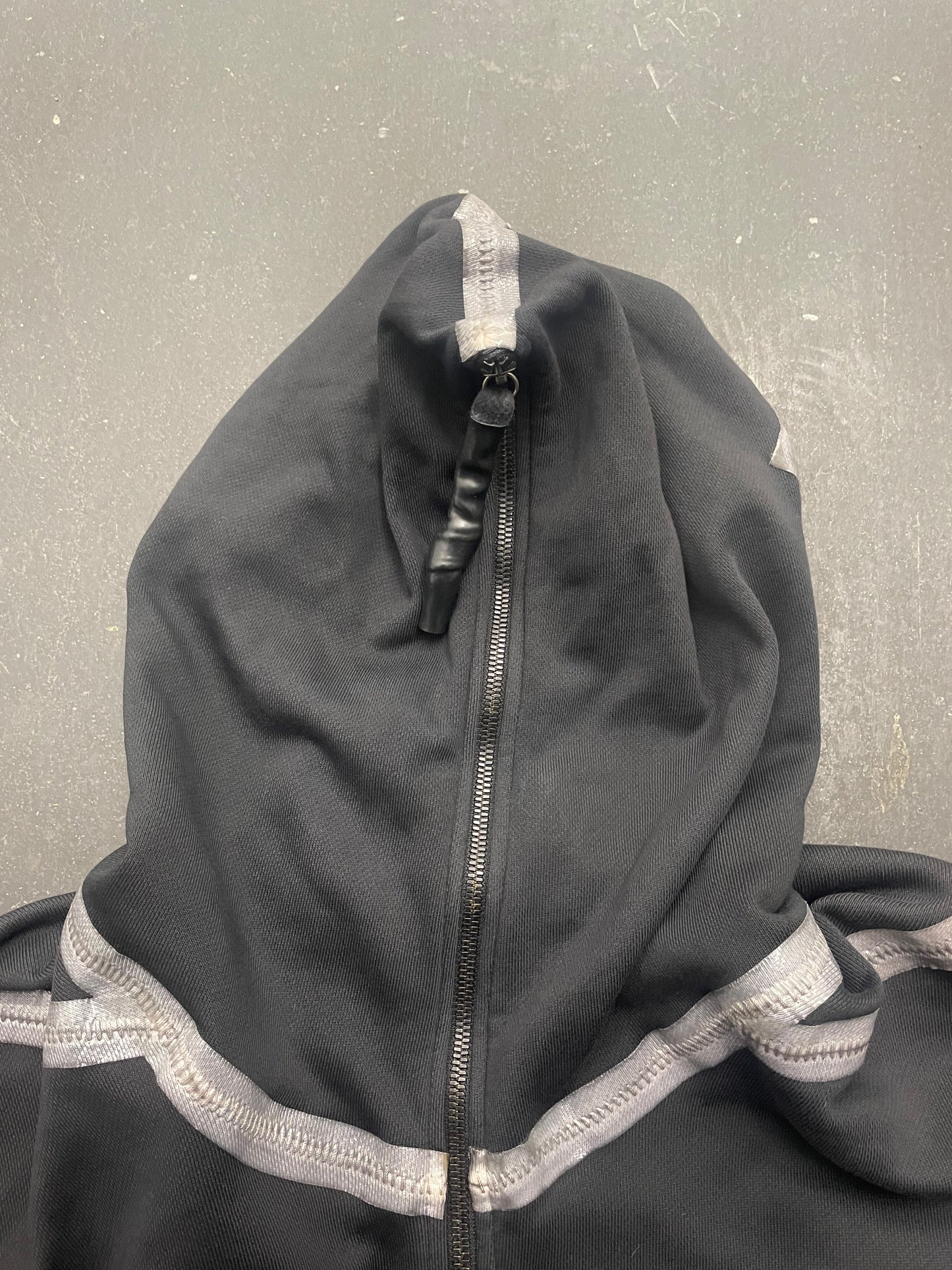 Isaac Sellam Overlocked Tape Seam Gimp Hoodie