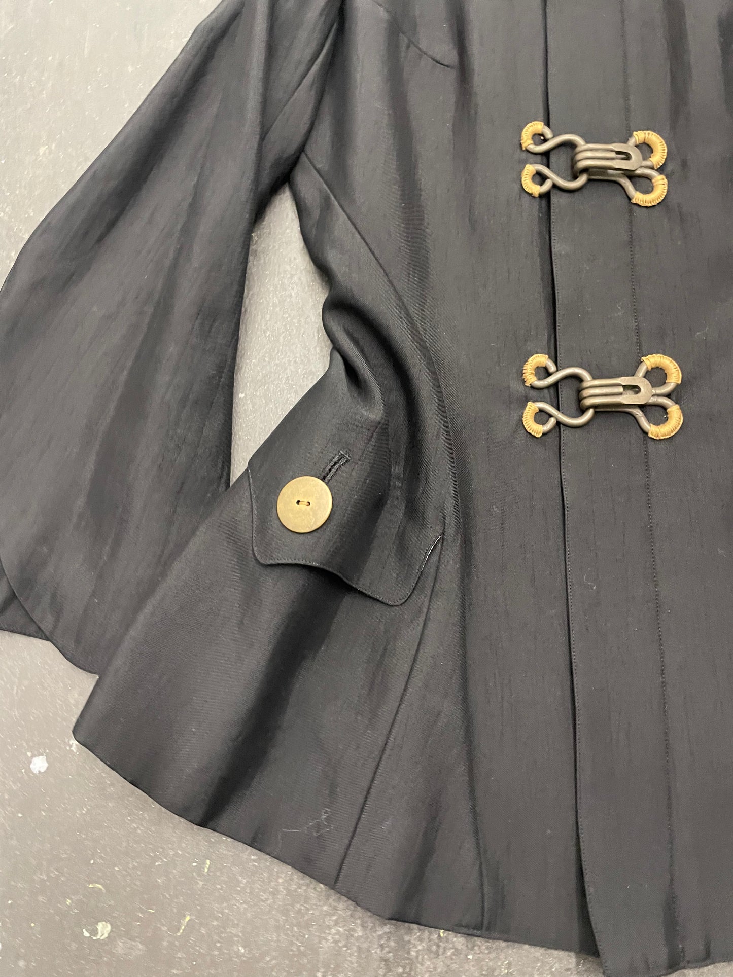beauty:beast metal clasp front jacket