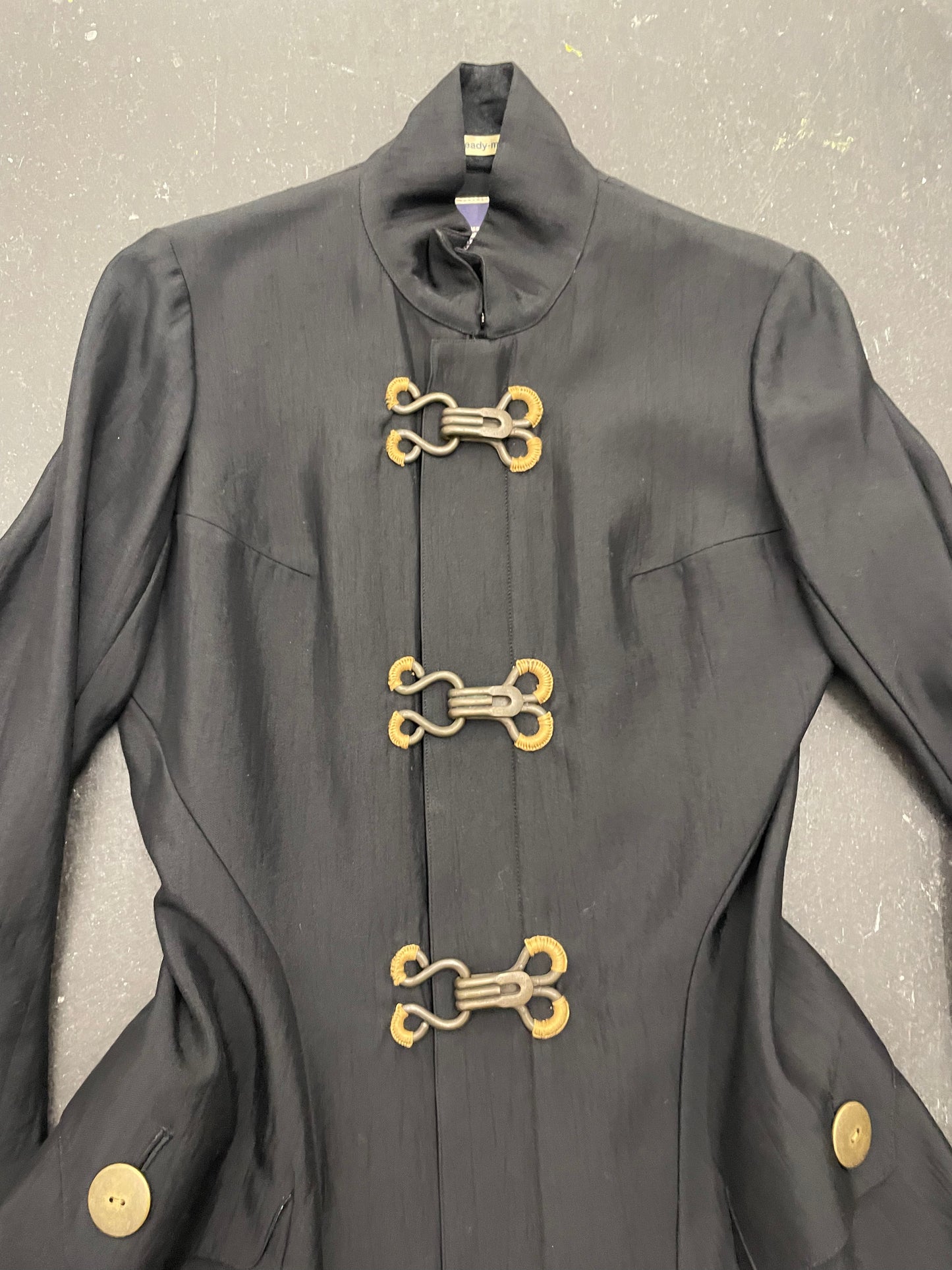 beauty:beast metal clasp front jacket