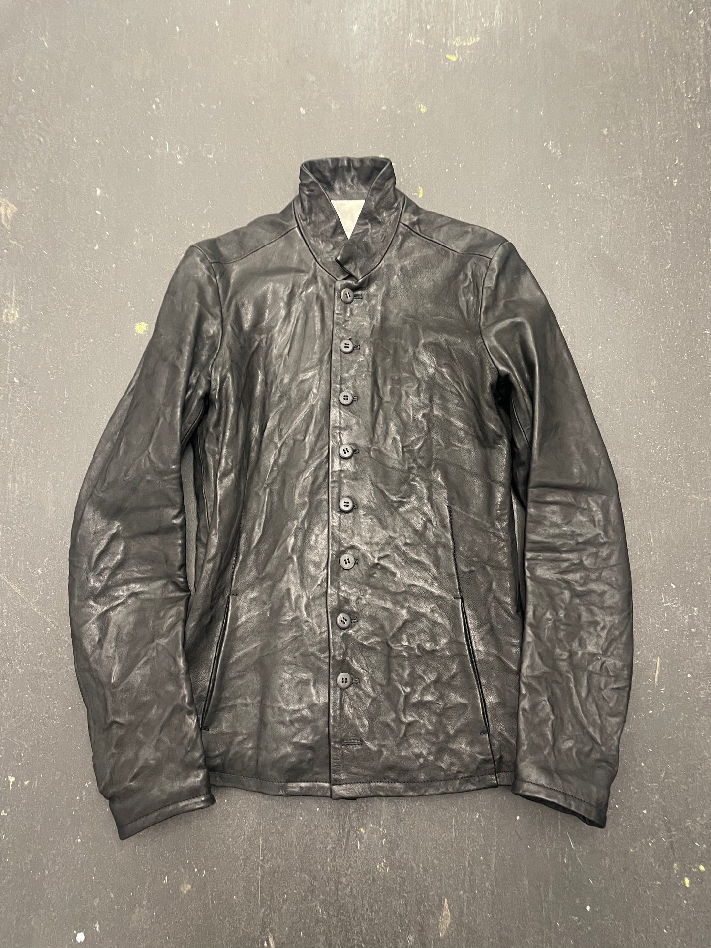 Poeme Bohemien Leather Victorian Jacket
