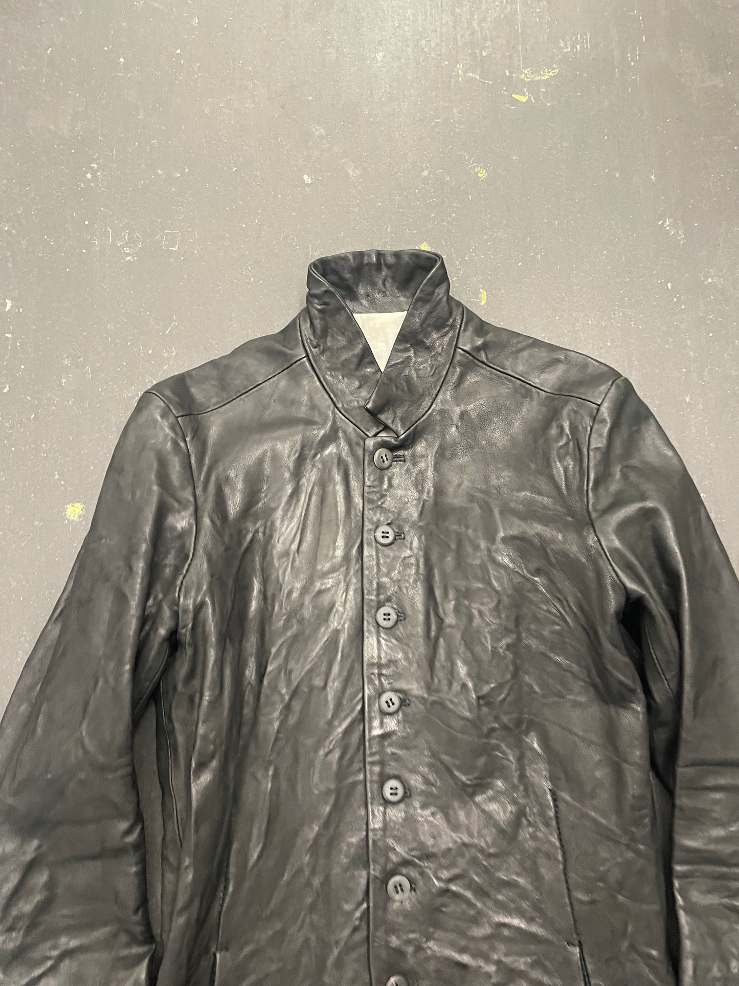 Poeme Bohemien Leather Victorian Jacket