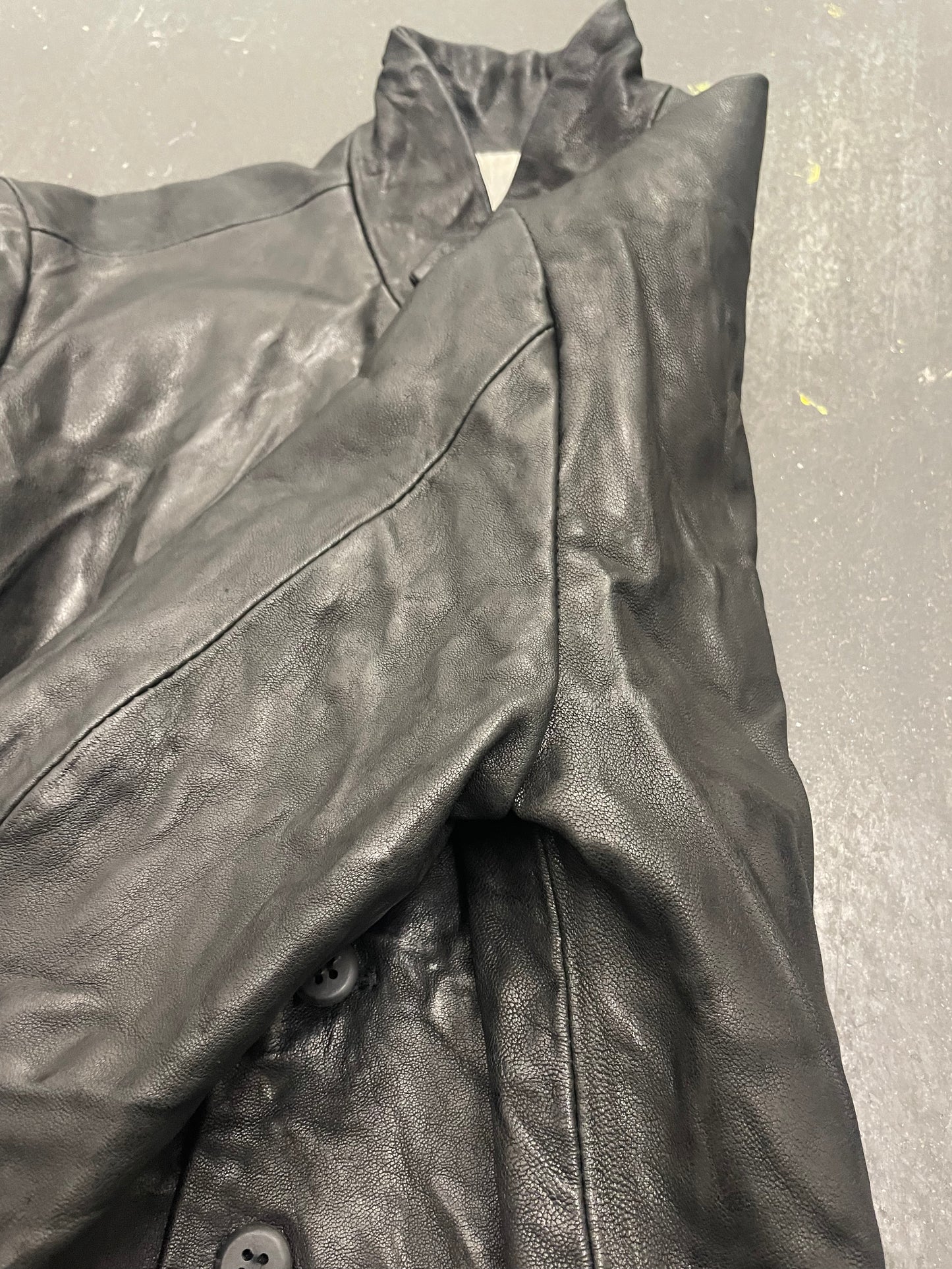 Poeme Bohemien Leather Victorian Jacket