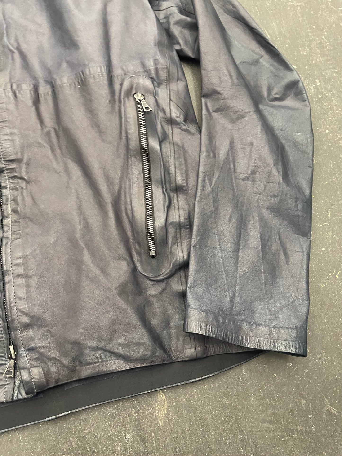 Isaac Sellam Tape Seam Calfskin Ninja Jacket