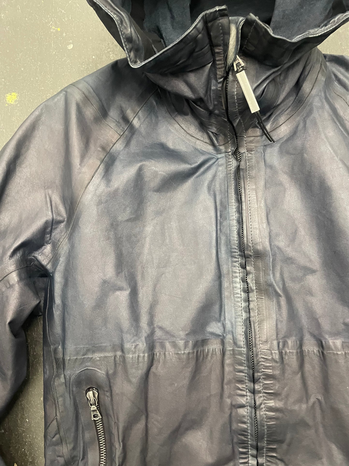 Isaac Sellam Tape Seam Calfskin Ninja Jacket