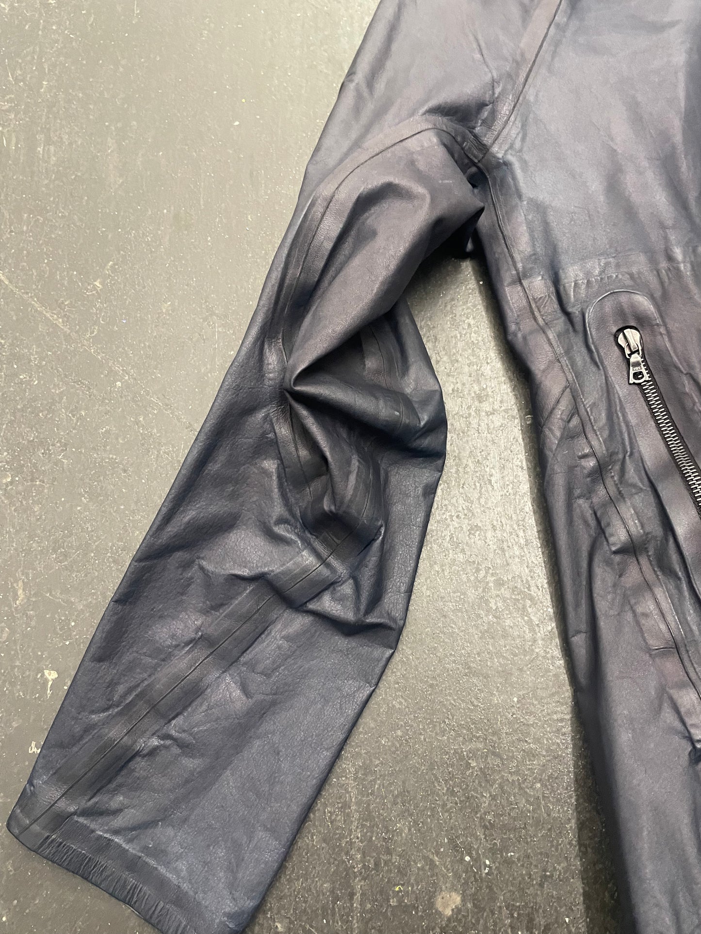 Isaac Sellam Tape Seam Calfskin Ninja Jacket