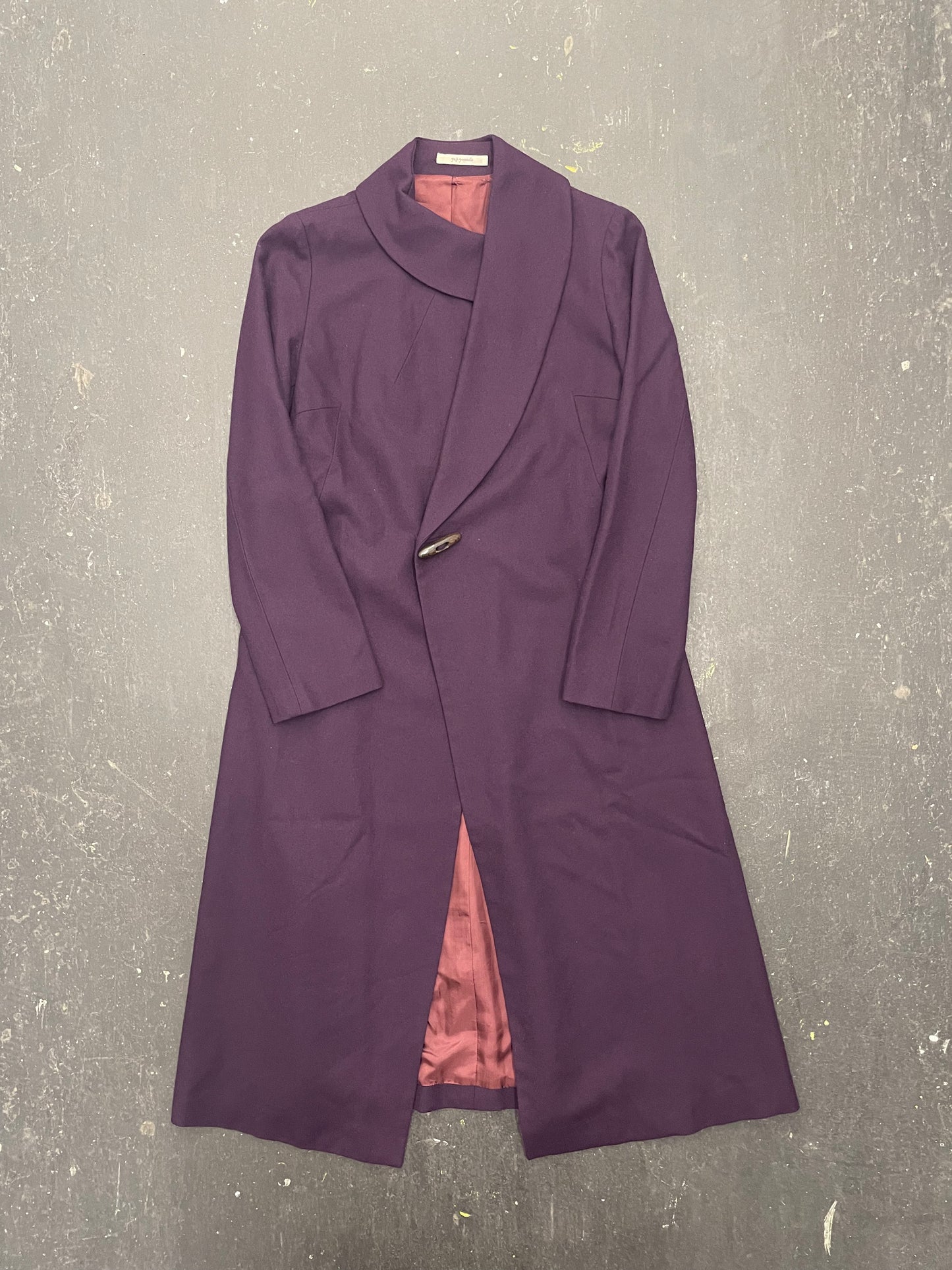 Yuji Yamada Cross Front Coat