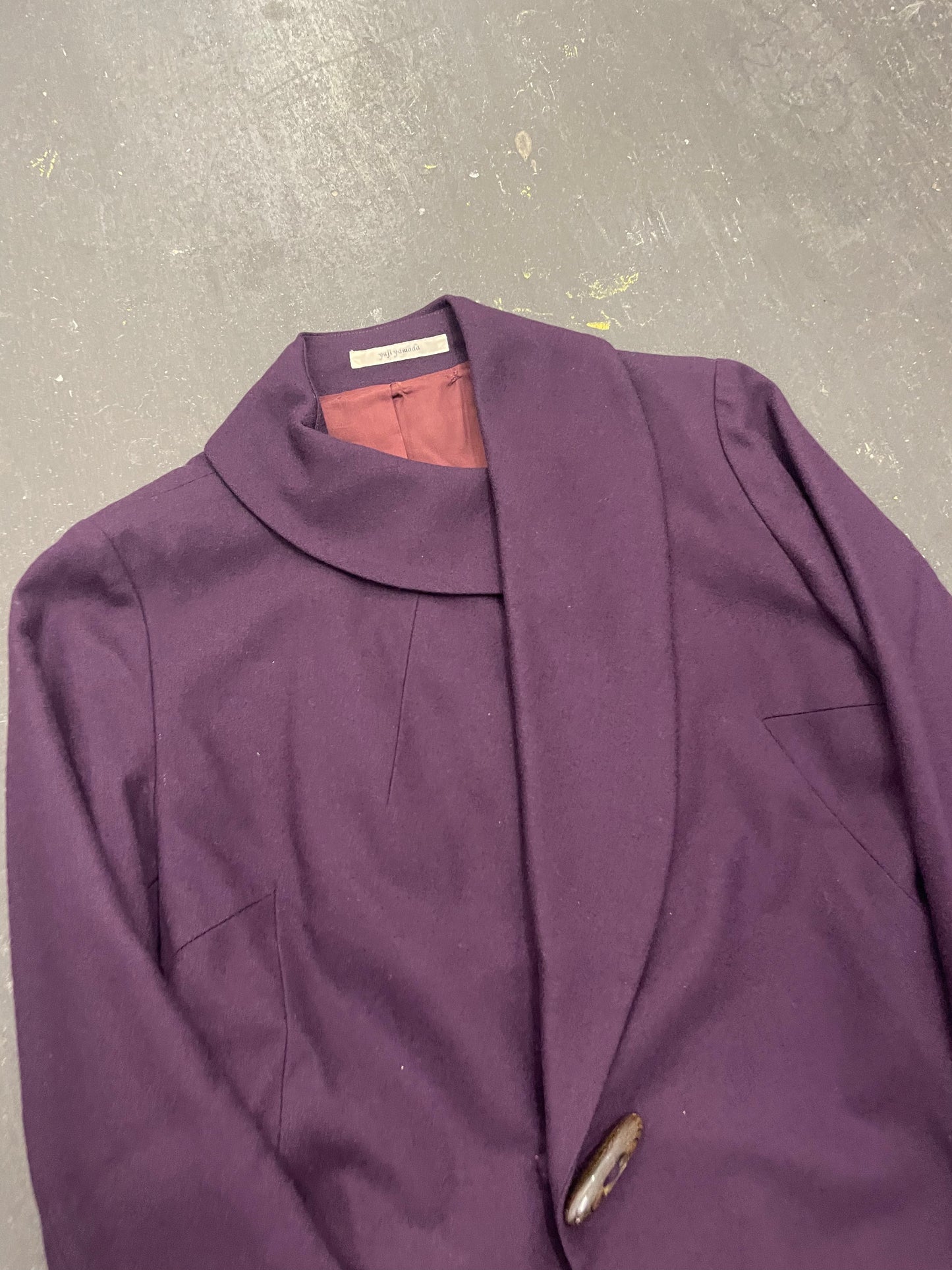 Yuji Yamada Cross Front Coat