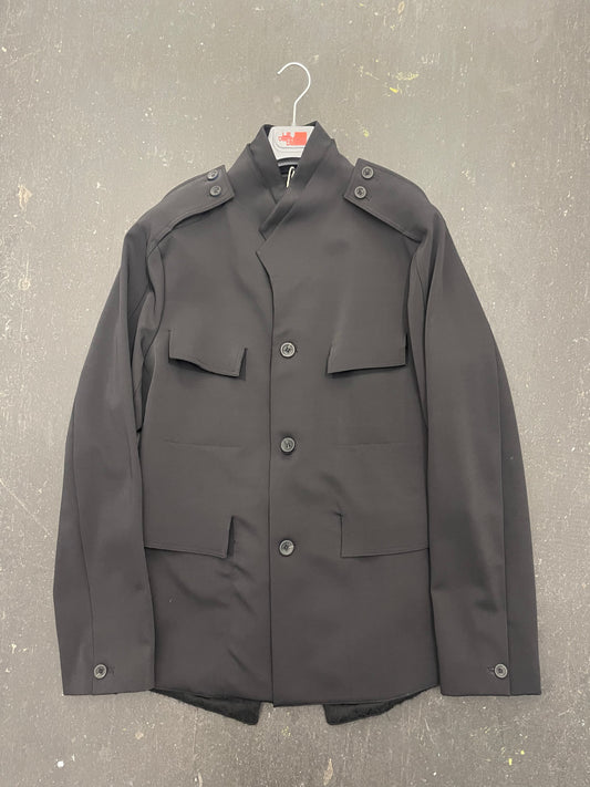 Marithe + Francois Girbaud Double Collar Military Blazer