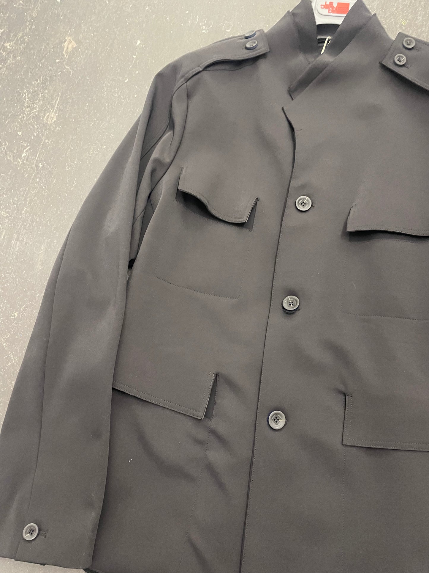 Marithe + Francois Girbaud Double Collar Military Blazer