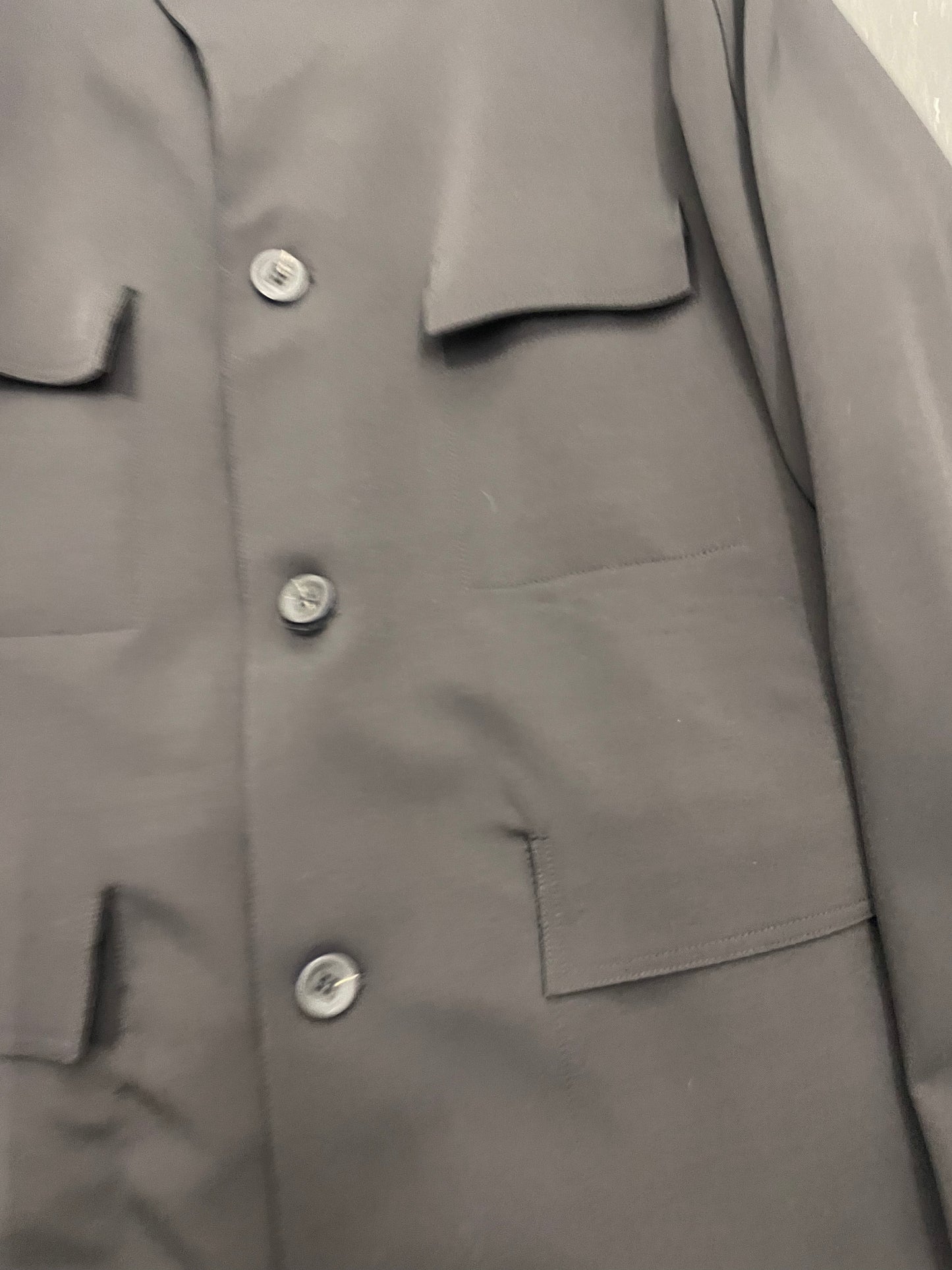 Marithe + Francois Girbaud Double Collar Military Blazer