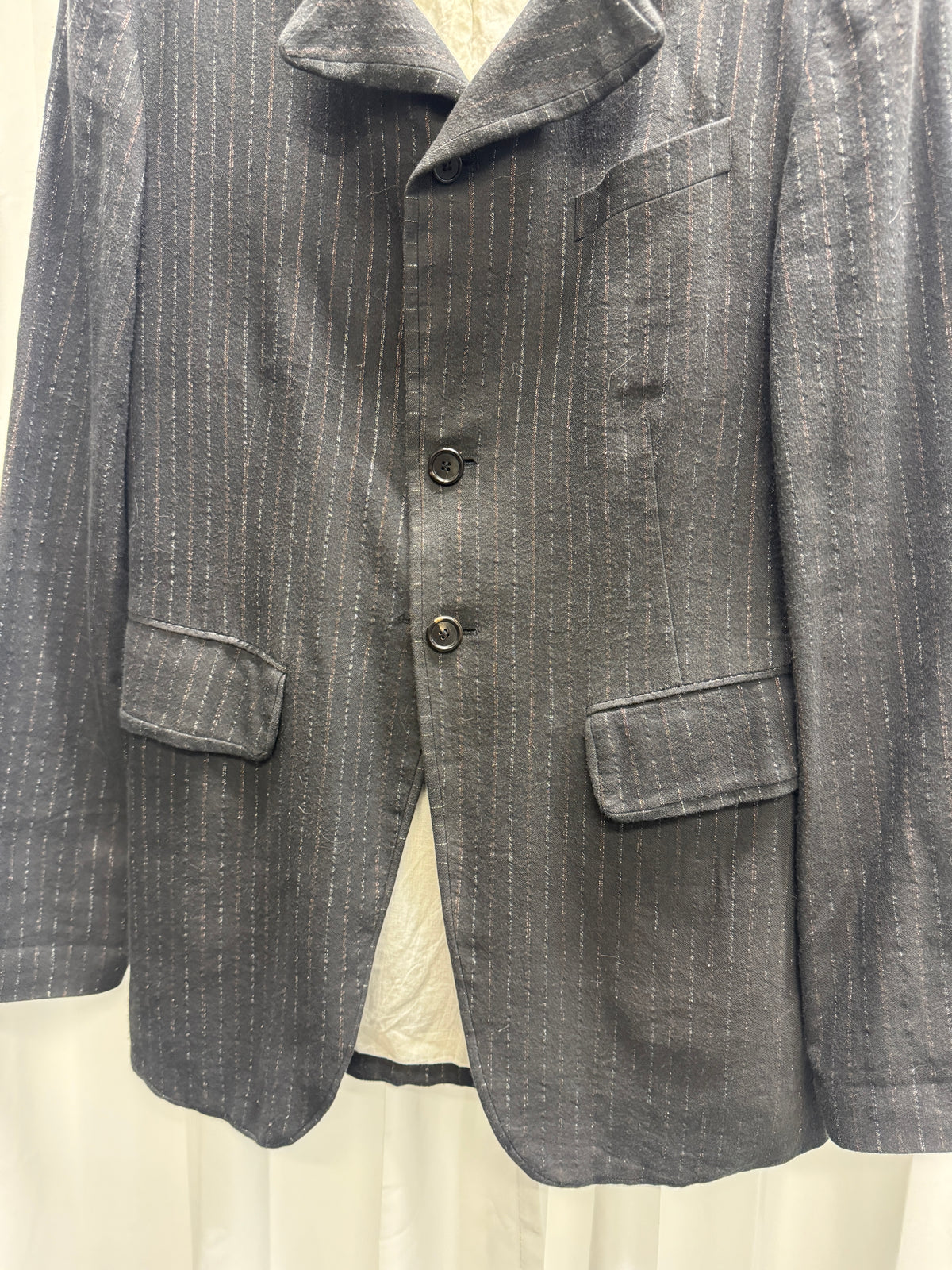 Ann Demeulemeester SS09 Wool Notch Lapel Blazer