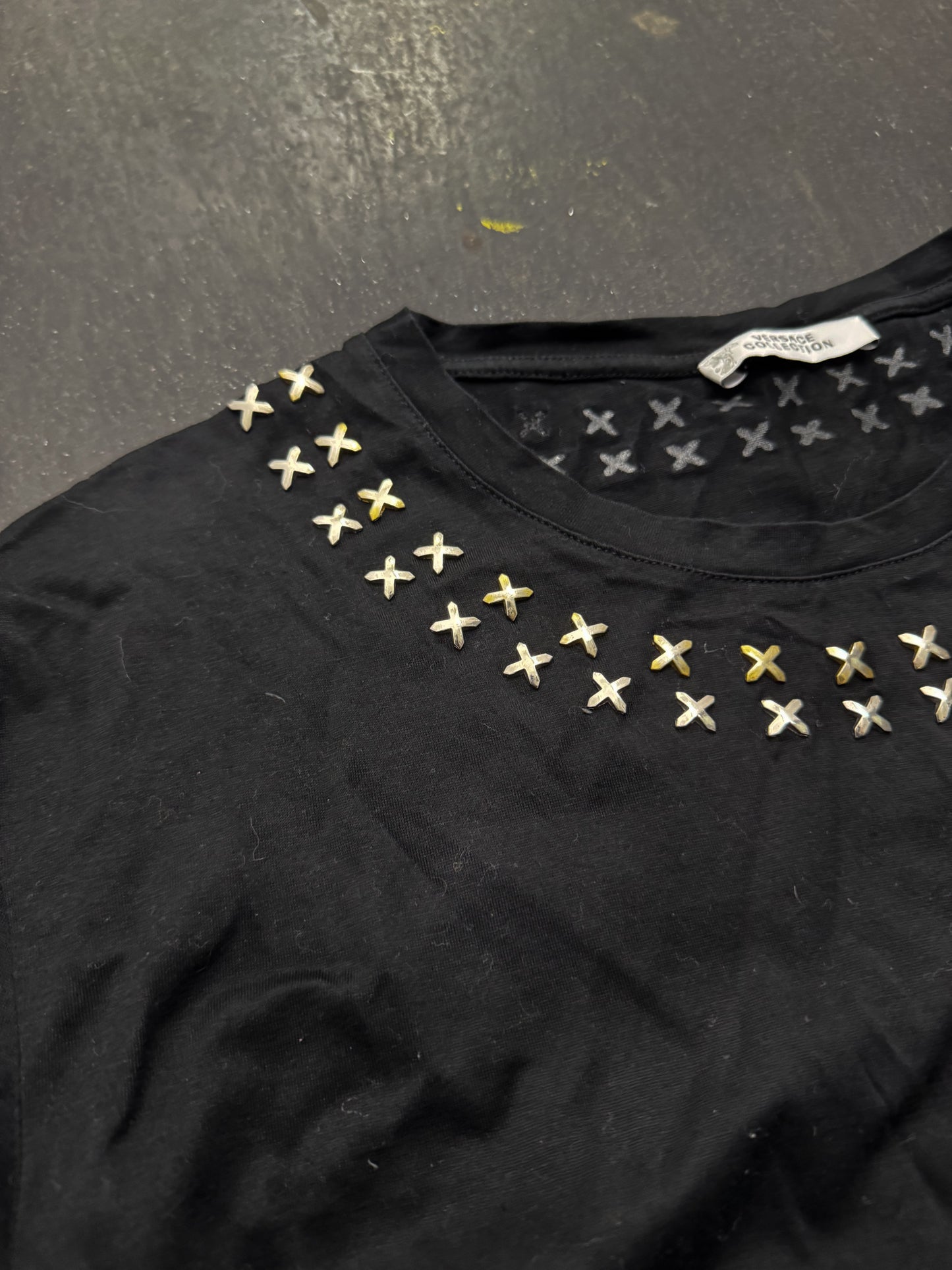 Versace Collection Metal Cross Tee