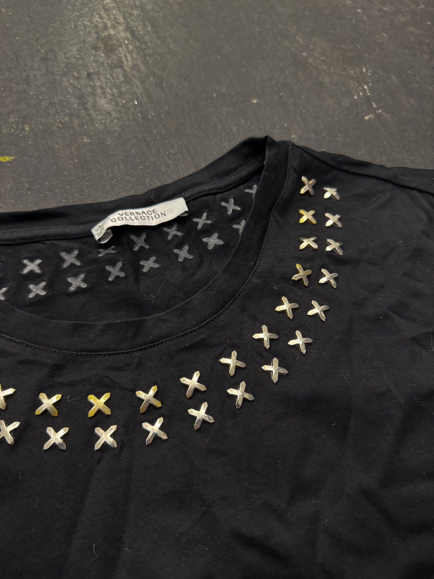 Versace Collection Metal Cross Tee