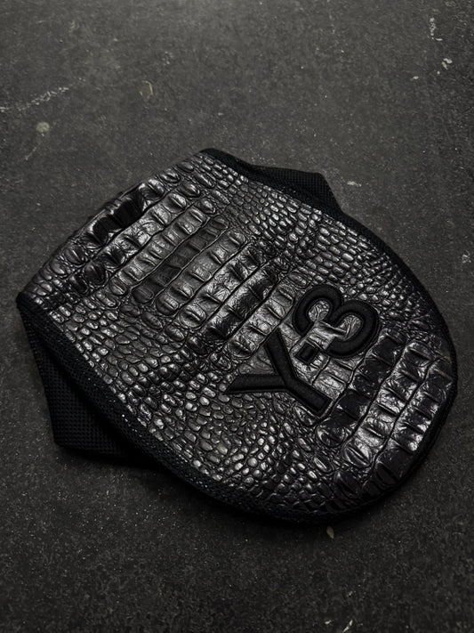 Yohji Yamamoto Y-3 x Adidas Faux Croc Flat Cap