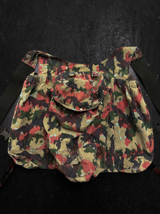 Vintage French Military 3D Pocket Backpack