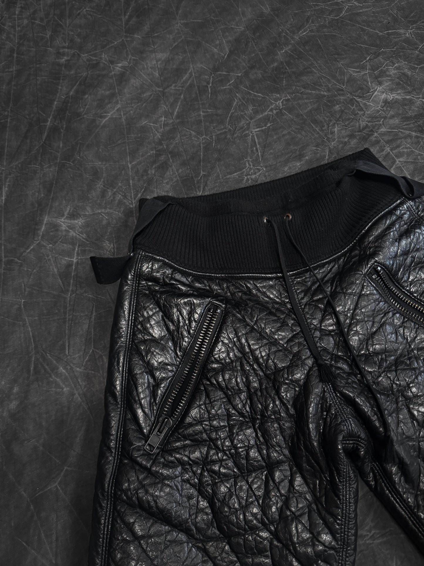 LGB Layered Deer Leather Shorts