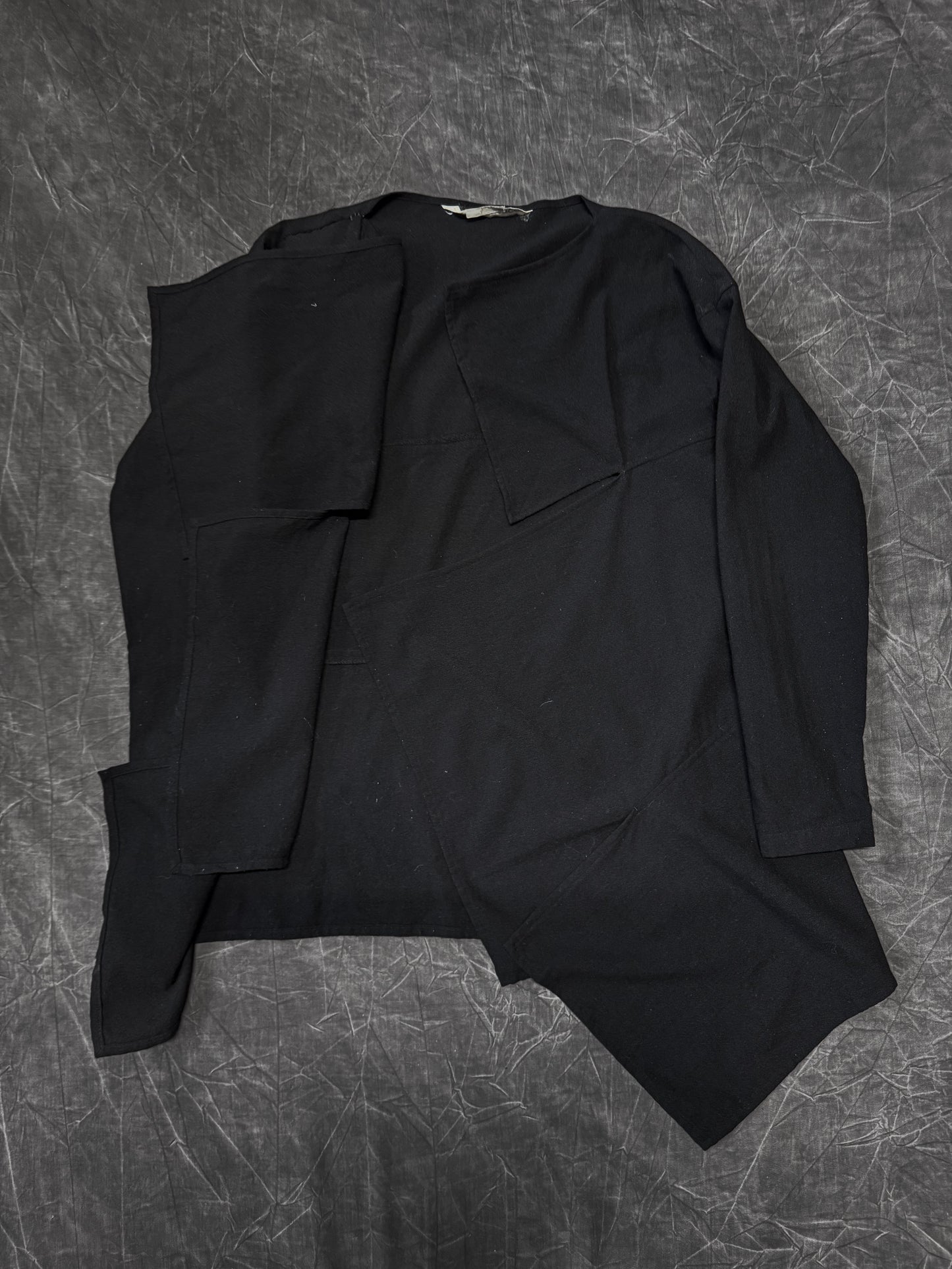 80s/90s Comme Des Garcons 3 Panel Cross Front Cardigan