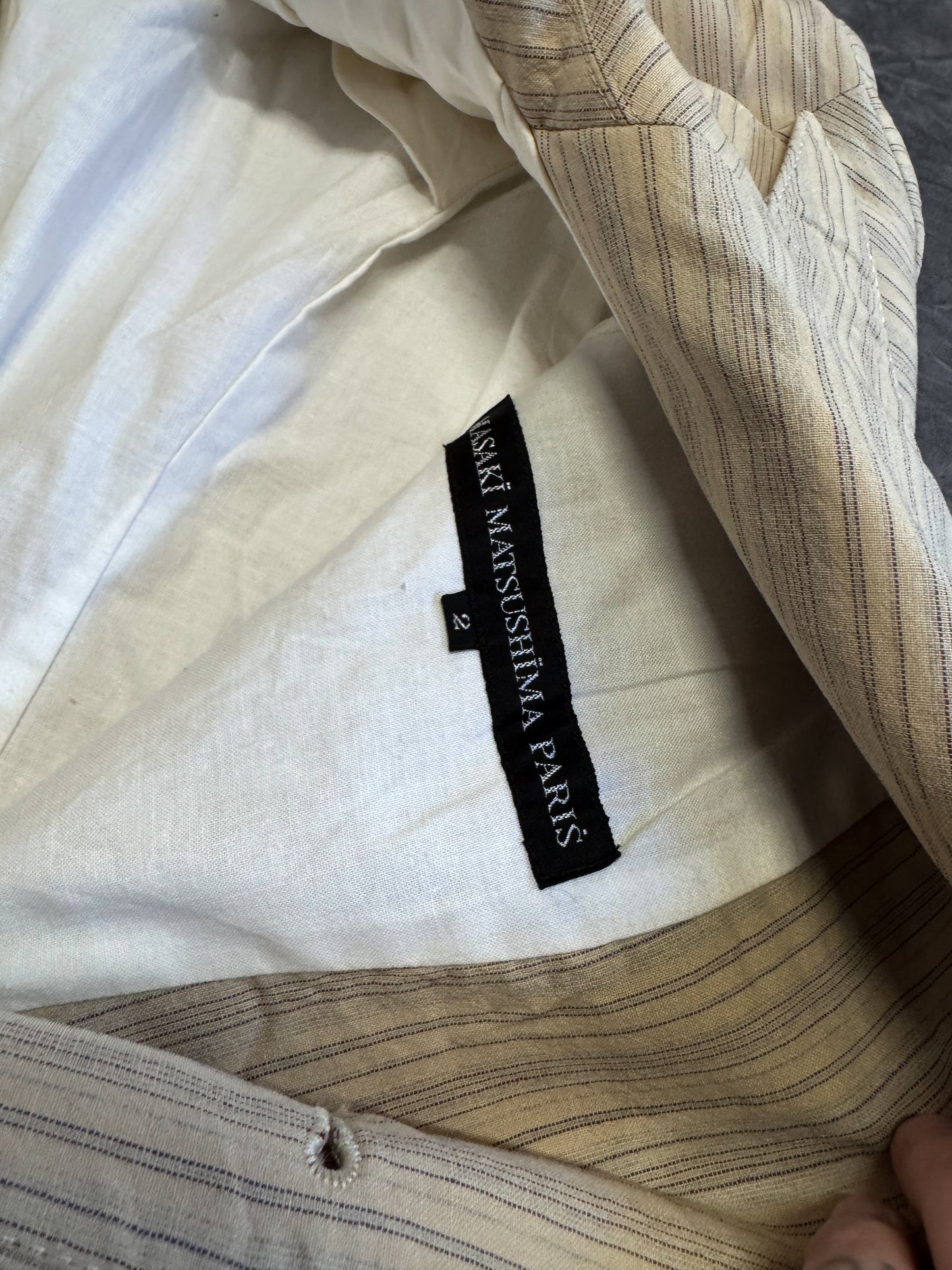 Masaki Matsushima Double Lapel Blazer