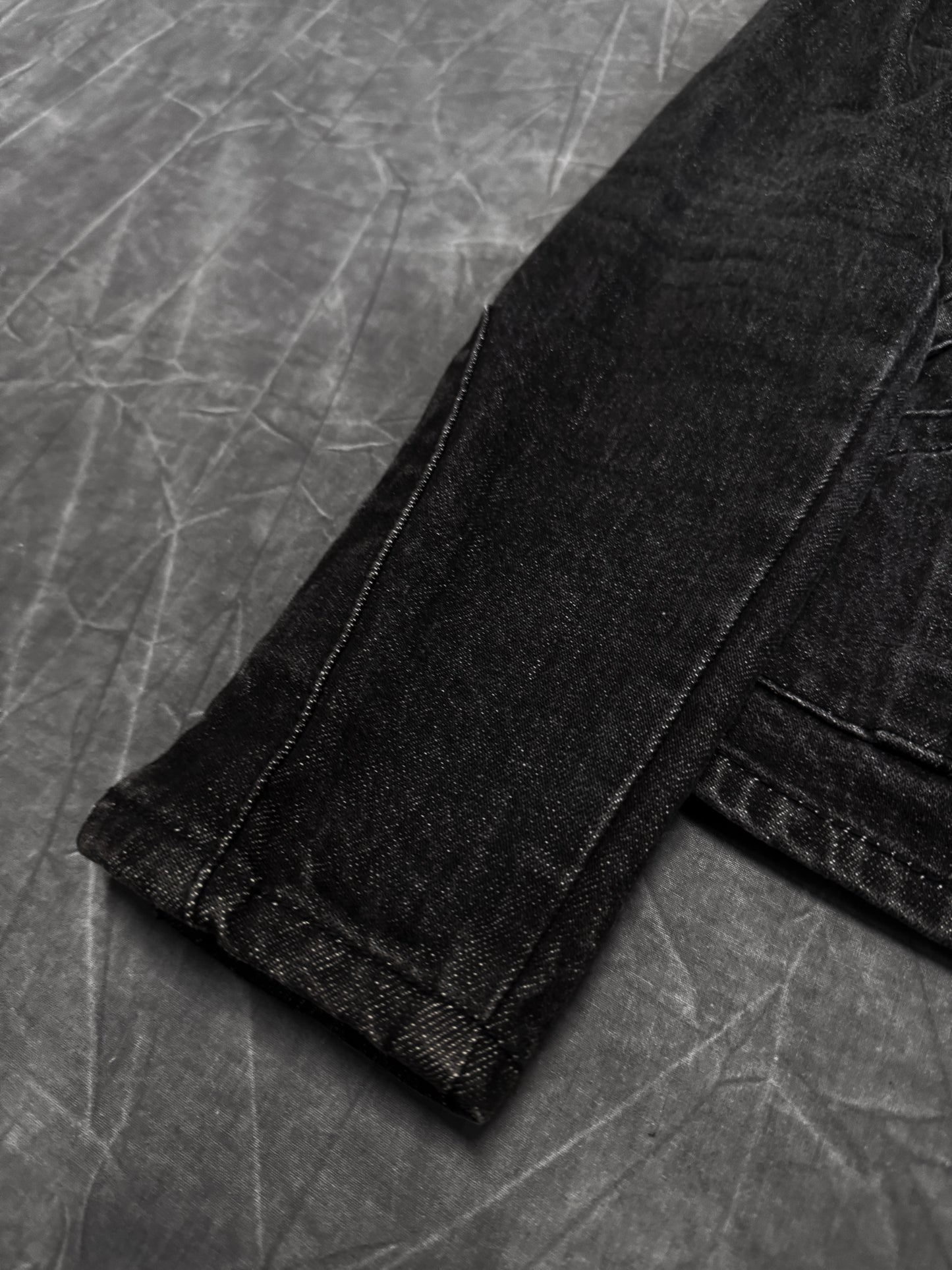 Toxica Curve Collar Denim Jacket