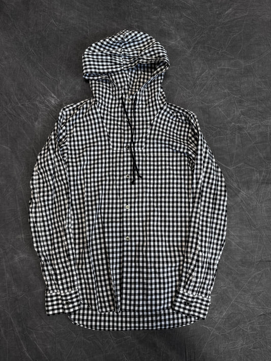 Comme Des Garcons Black Hooded Shirt