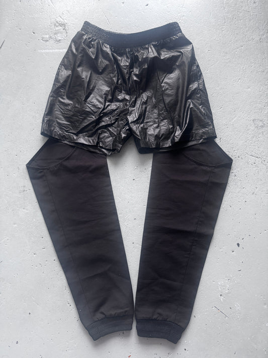 walter van beirendonck layered chap trouser L