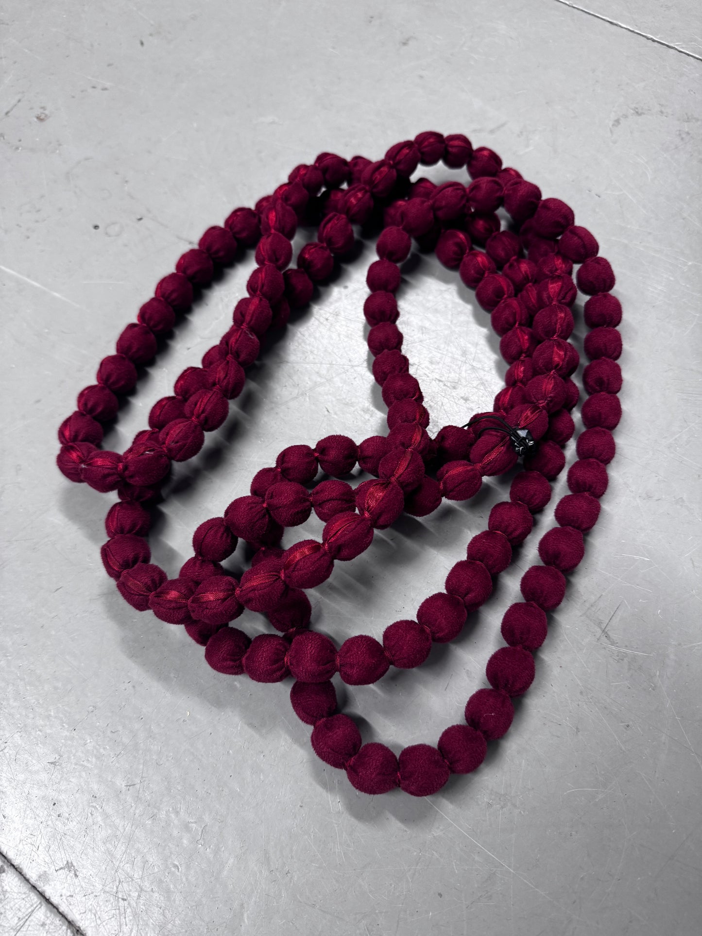 Yasuyuki Ishii Leather Wrapped Bead Necklace