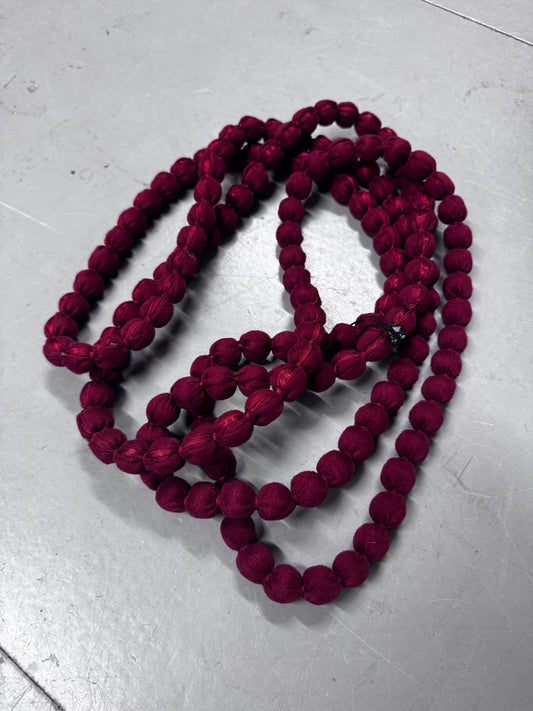 Yasuyuki Ishii Leather Wrapped Bead Necklace