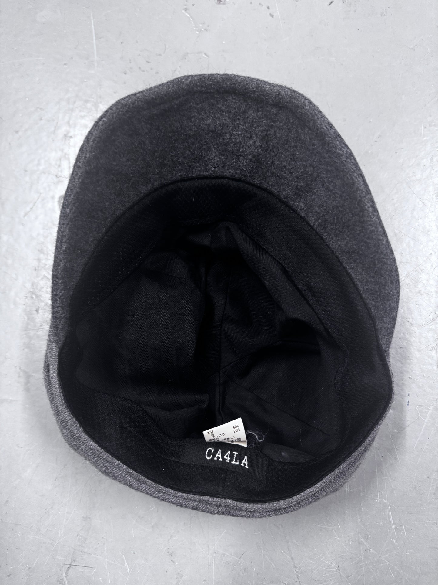 CA4LA Leather Strip Hat