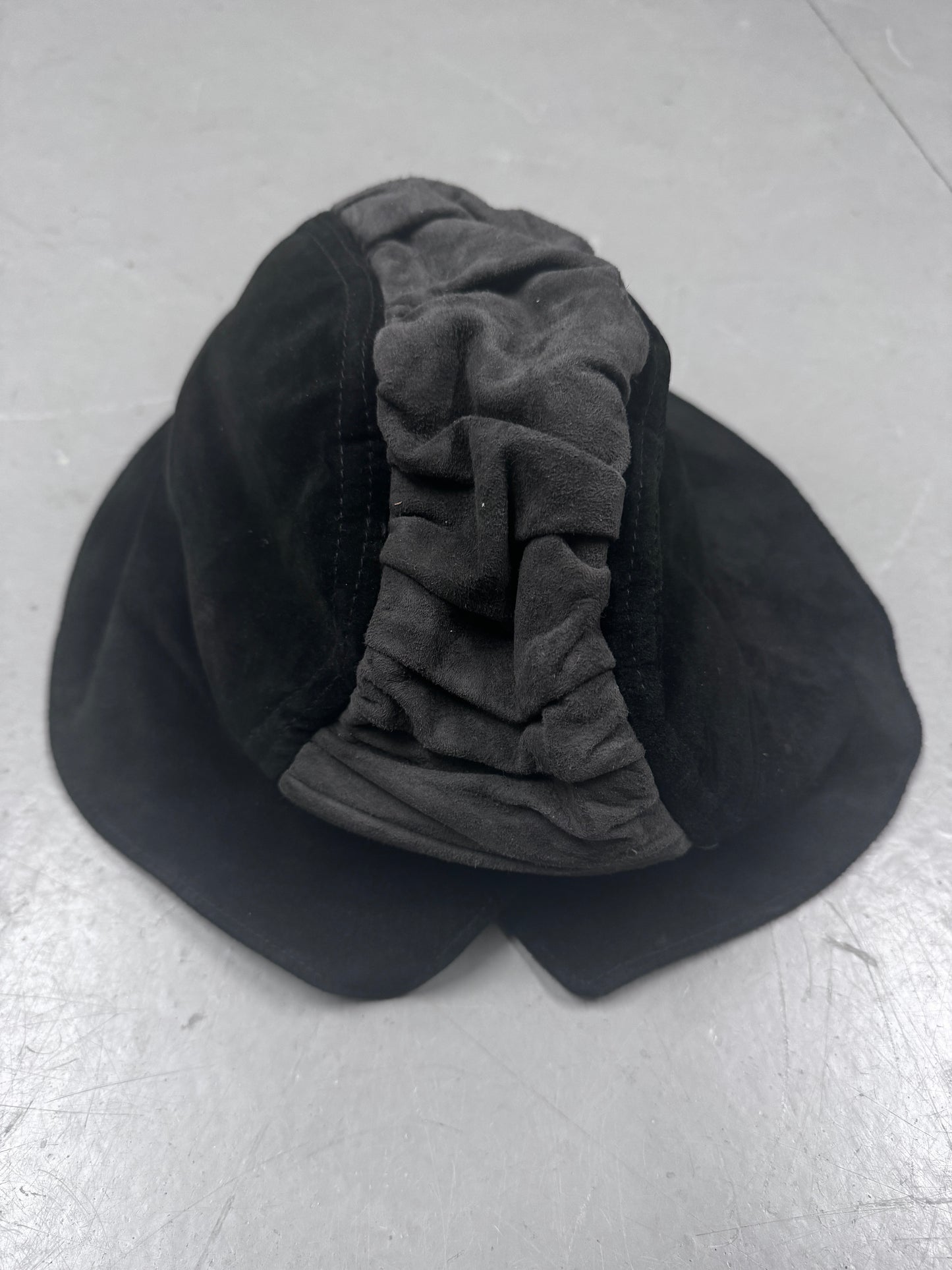70s Vintage Suede Hat