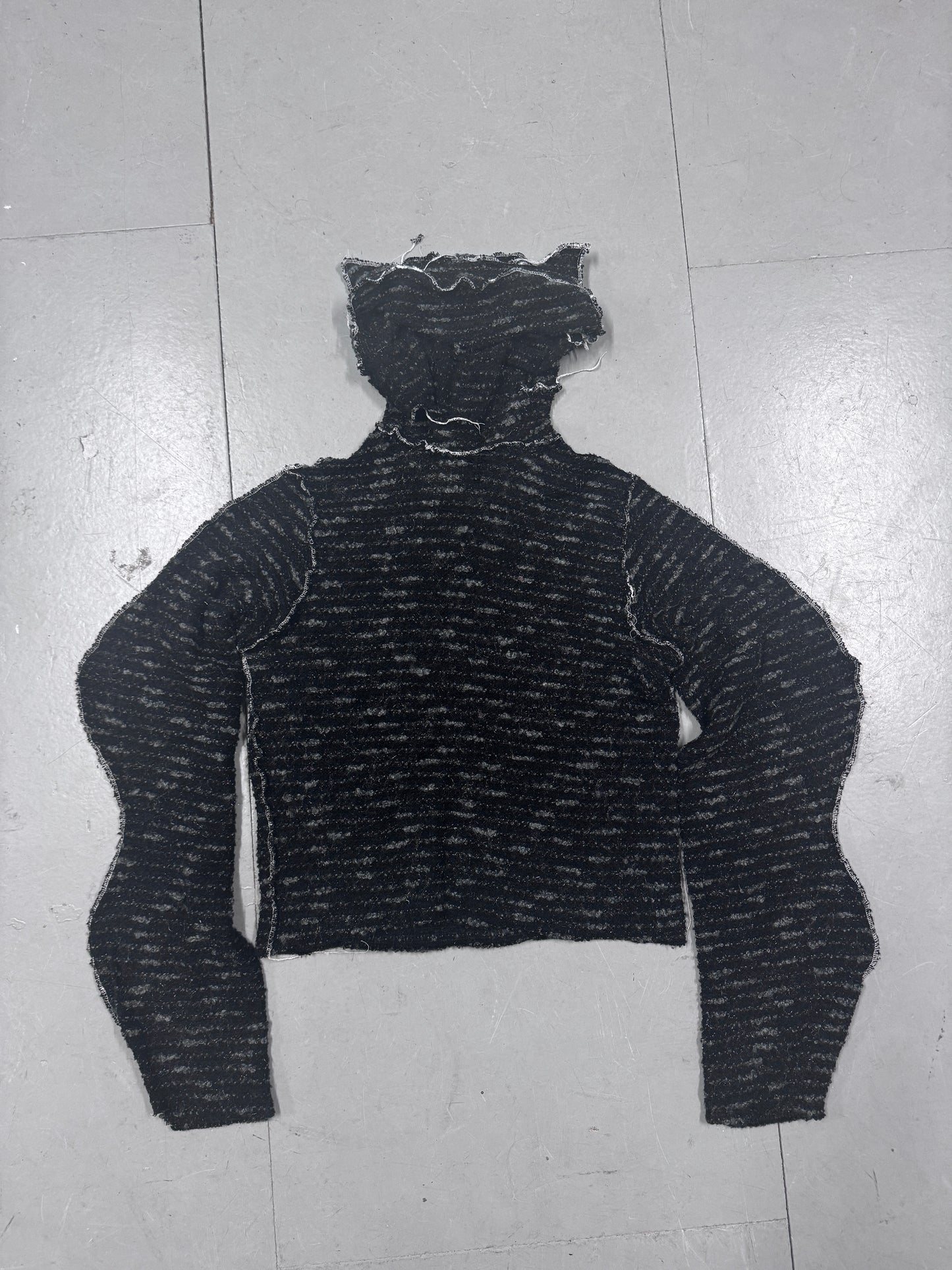 Nazifa Begum Monster Knit Hoodie