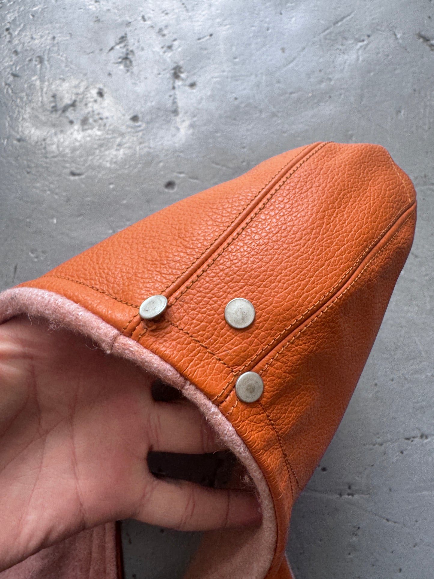 serroit leather long ear hat