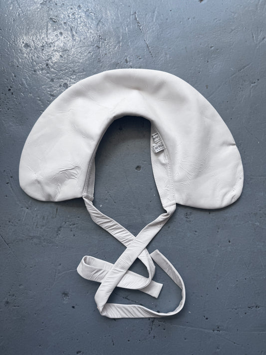 comme des garcons faux leather collar