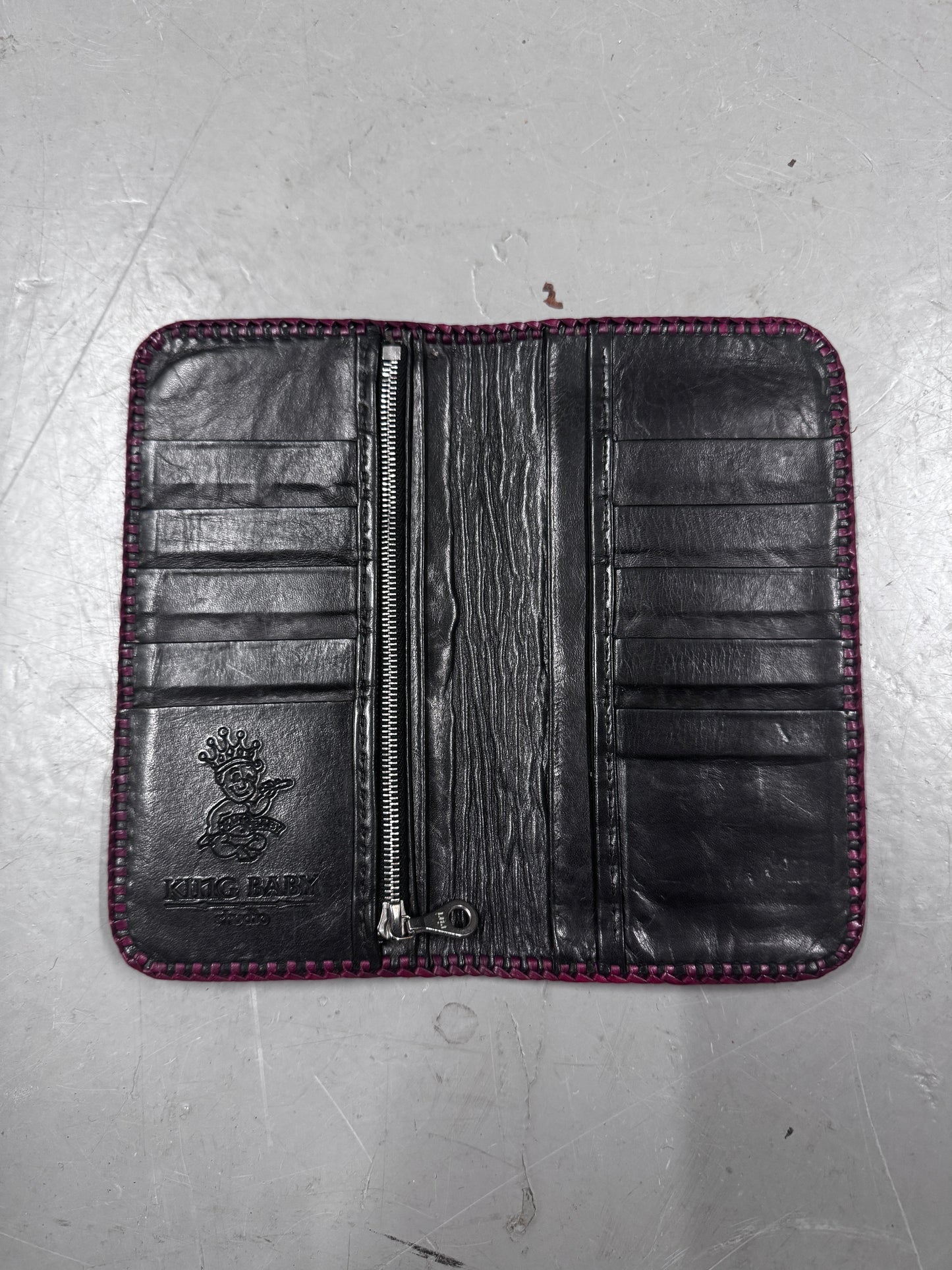 King Baby London Stingray Fleur De lis Wallet
